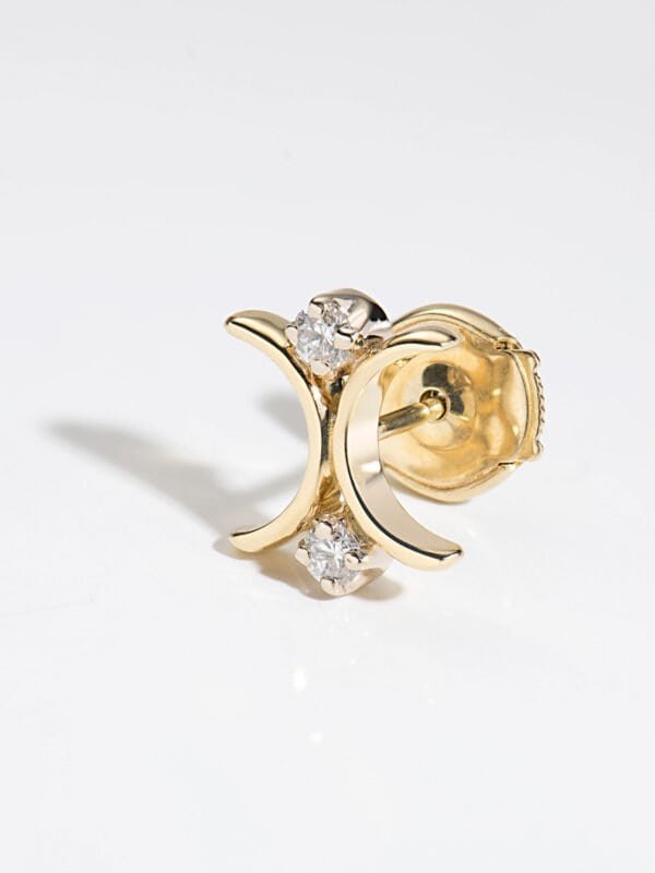 Petite Muse mirror earring - Image 2